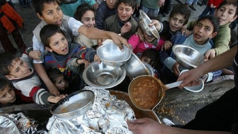نیمی از جمعیت غزه از گرسنگی رو به مرگ هستند