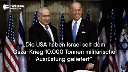 „Die USA haben Israel seit dem Gaza-Krieg 10.000 Tonnen militärische Ausrüstung geliefert“
