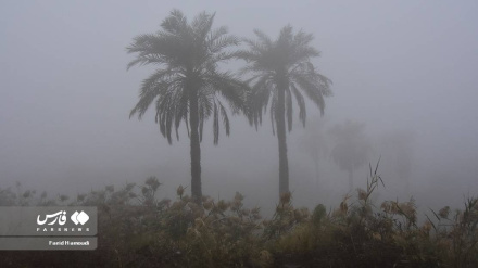 (FOTO DEL GIORNO) Abadan in nebbia