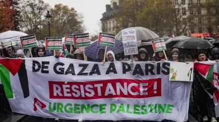 Pro-palästinensische Demonstranten in Paris und Brüssel fordern Ende des Völkermords im Gazastreifen