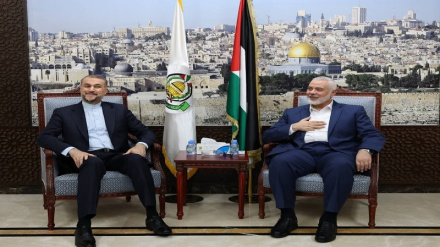 (AUDIO) Haniyeh incontra Abdollahian: 'Resistenza Palestina forte e coerente'