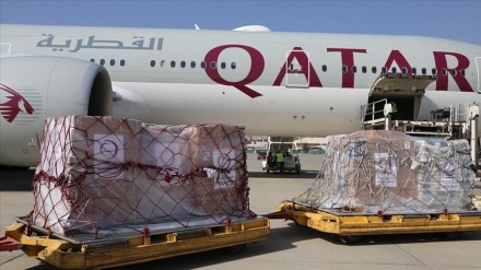 نخستین محموله امدادی قطر برای زلزله زدگان هرات به افغانستان رسید