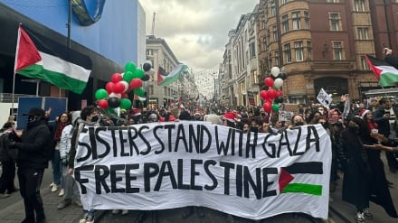Протест сторонников Палестины в британской столице