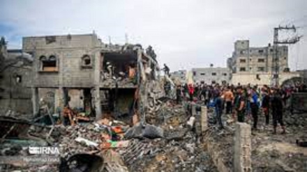 د غزې په تړانګه کېې د صهیونیسټيانو په برید کې د لس فلسطیني وګړو شهادت