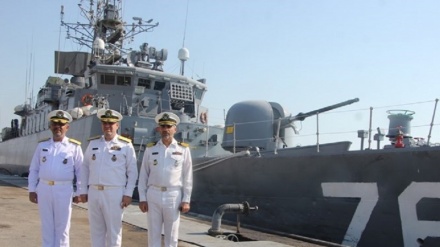 Ritorno della 93a flotta della Marina iraniana