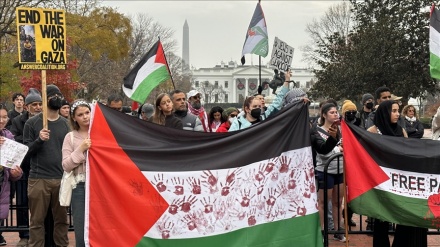 Ratusan Warga AS Memrotes Serangan Brutal Israel di Jalur Gaza