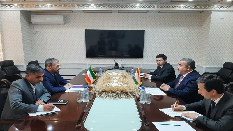 دیدار سفیر ایران در تاجیکستان با وزیر کشاورزی تاجیکستان
