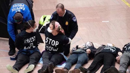 US police arrest activists calling for Gaza ceasefire in Senate building