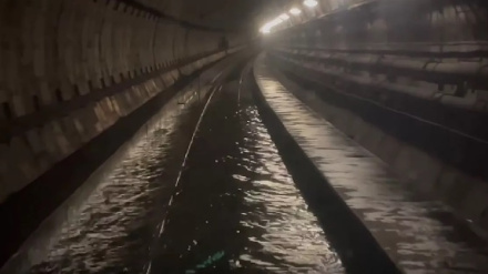 (VIDEO) Allagato tunnel a Londra, fermi treni