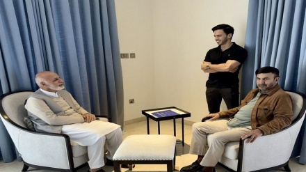 جدیدترین تصویر اشرف غنی در امارات
