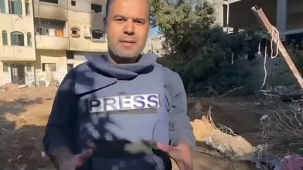 Gaza, reporter della tv iraniana ferito nel bombardamento israeliano + FOTO