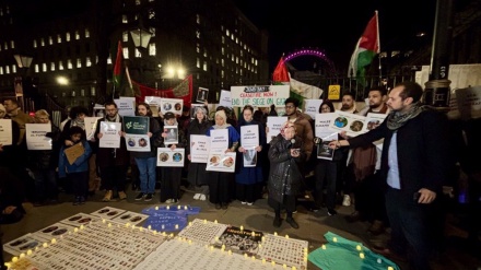 Healthcare workers, journalists hold vigil in London for colleagues martyred in Gaza