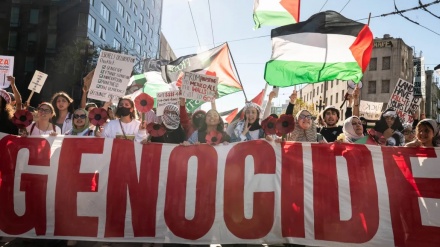 スイスや米各地でパレスチナ支援デモ実施