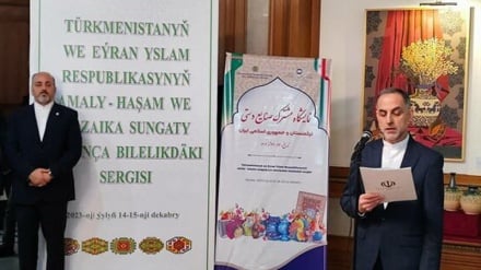 В Мерве открылась совместная выставка ремесленных изделий Ирана и Туркменистана 