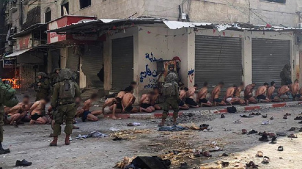 Hamas slams Israeli troops for stripping detainees naked on Gaza street