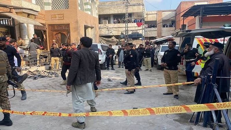 انفجار بمب در پیشاور پاکستان