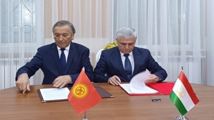 توافق تاجیکستان و قرقیزستان در تعیین خط مرزی 24 کیلومتر مرز دولتی دو کشور