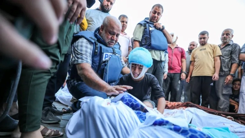 イスラエルがガザでアルジャジーラ記者の家族22人を殺害
