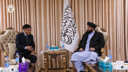 گسترش روابط دوجانبه؛ محور دیدار سرپرست وزارت دفاع  طالبان با نماینده چین در امور افغانستان