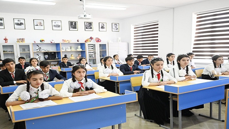  3هزار و 200 مدرسه جدید طی سال های پس ازاستقلال تاجیکستان ساخته شده است