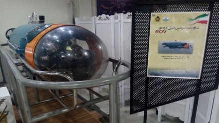 AL Militer Iran Pamerkan Robot Laut Tak Berawak (ROV)