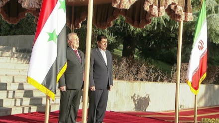 Suriye Başbakanı'nı Saad Abad Sarayı'nda resmi karşılama töreni
