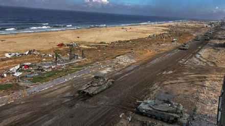 Rezistenca palestineze njoftoi shkatërrimin e tankeve të regjimit sionist në Gaza