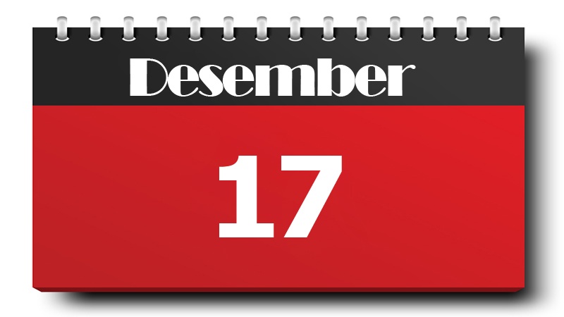 Lintasan Sejarah 17 Desember 2023