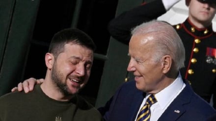 د امریکا لخوا د اوکراین ناهیلي کول او د  ولسمشر ولودیمیر زلنسکي خبرداری