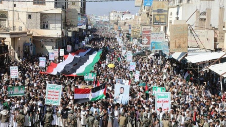 Yemen'de geniş çaplı gösterilerle Gazze'ye ve direnişe destek verildi