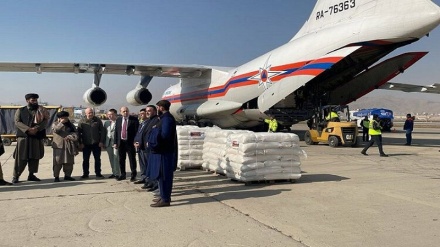 روسیه برای افغانستان کمک‌های بشردوستانه فرستاد