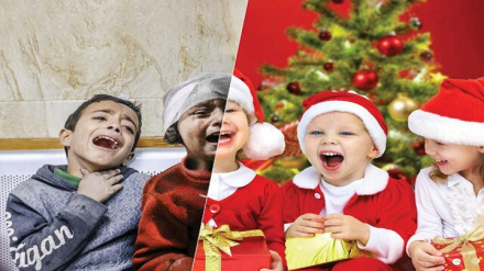 (FOTO DEL GIORNO) Capodanno per i bambini di Gaza 