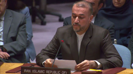 Iran blasts US for preventing UN from pressing for an end to Israeli genocide