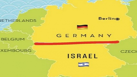 平面设计为回应对德国支持以色列的立场