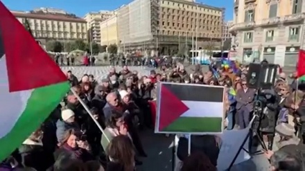 Italia: Manifestazione a sostegno del popolo palestinese 