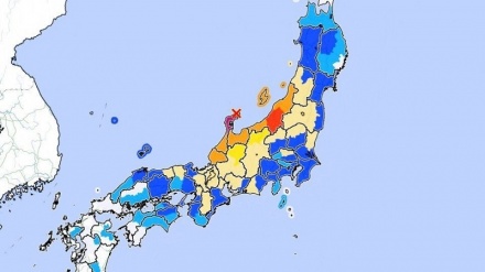 فیلم /  هشدار سونامی در پی زلزله 7/4 ریشتری در ژاپن