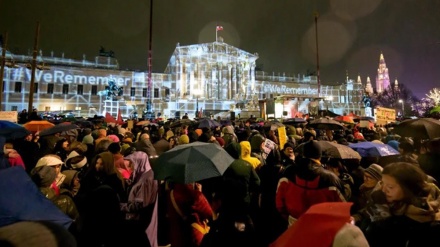 Tens of thousands protest across Austria as Nazism rears head in Europe