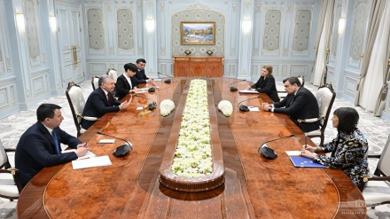 Шавкат Мирзиёев Еврокомиссия вице-президентини қабул қилди