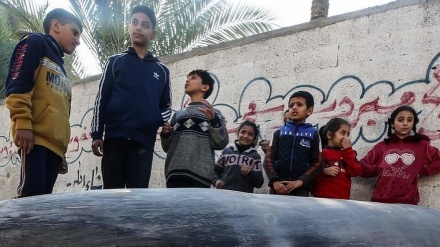 Keceriaan Anak-Anak Palestina di Tengah Penderitaan yang Melanda