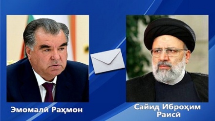 پیام تسلیت  رئیس جمهور تاجیکستان به  رئیس جمهور جمهوری اسلامی ایران 