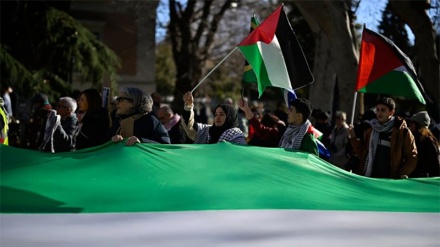 Hentikan ‘Genosida di Palestina’, Teriak Ratusan Ribu Demonstran Spanyol
