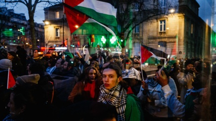 Demonstrators march in Paris for ceasefire in Gaza