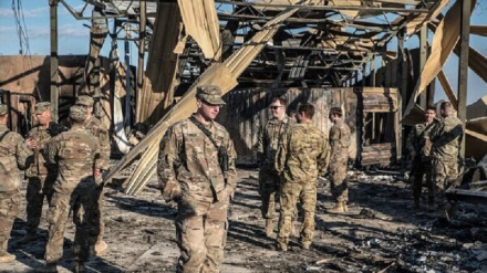 ক্ষেপণাস্ত্র হামলার শিকার হয়ে আবোল তাবোল বকছে মার্কিন সেনারা