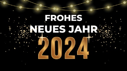 Glückwunsch zum Neuen Jahr 2024