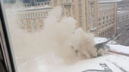 Մոսկվայում այրվում է հռչակավոր Սատիրայի թատրոնը