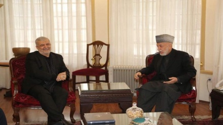 کرزی: خواهان گسترش و تحکیم روابط بین ایران و افغانستان هستیم