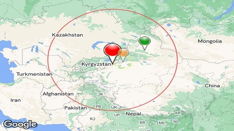 زمین لرزه 7 ریشتری در قرقیزستان