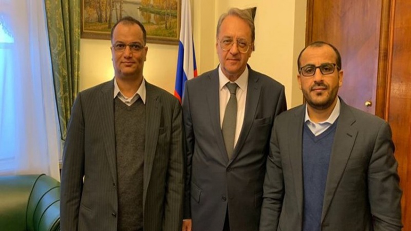 Jubir Ansarullah bertemu Utusan khusus Presiden Rusia di Moskow