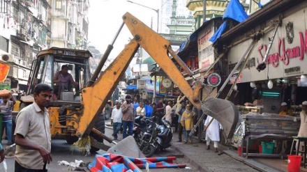 Muslim shop fronts demolished in India as violence against Muslims increase