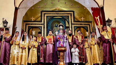 イランのアルメニア正教徒が新年行事を開催